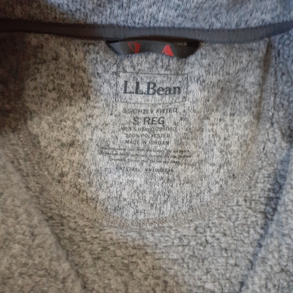L.L.Bean sweater fleece pullover - Picture 6 of 9